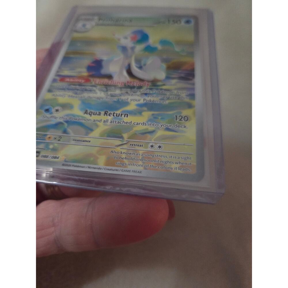Primarina 088/084 Illustration Rare Pitch Black Pokemon New - Picture 5 of 6